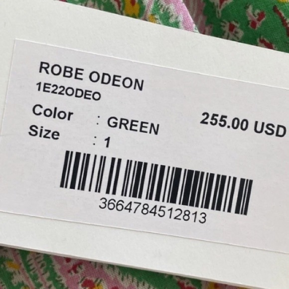 BA&SH Odeon Paisley Print Robe Tunic Dress Size XS
Bash, Ulla Johnson - Picture 12 of 12